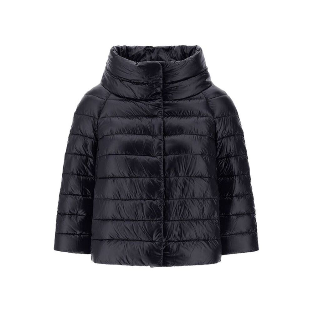 Herno Women Sofia Mini Hood With Ultralight Nylon Sleeves